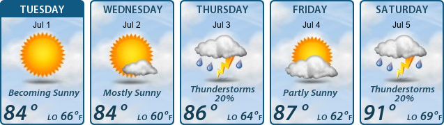 5-Day Forecast
