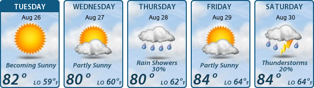 5-Day Forecast