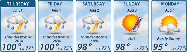 5-Day Forecast