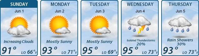 5-Day Forecast
