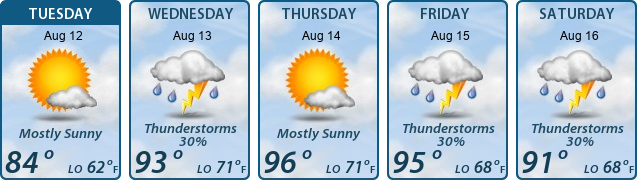 5-Day Forecast