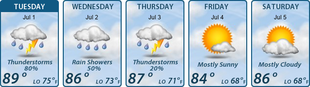5-Day Forecast