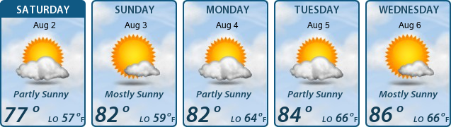 5-Day Forecast