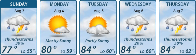 5-Day Forecast