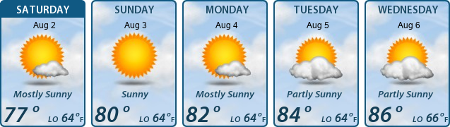 5-Day Forecast