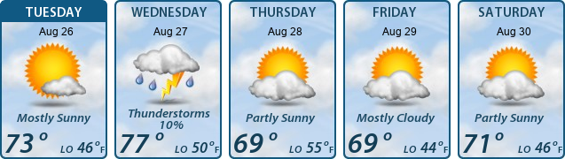 5-Day Forecast