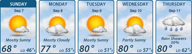 5-Day Forecast