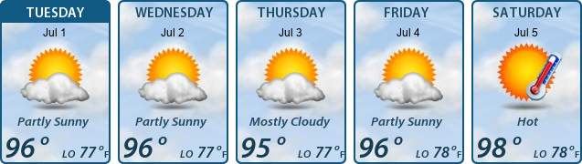 5-Day Forecast