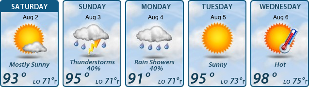 5-Day Forecast
