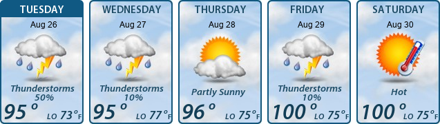 5-Day Forecast