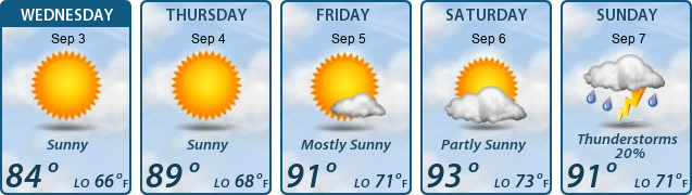 5-Day Forecast