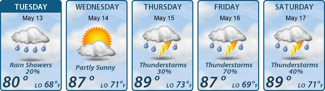 5-Day Forecast
