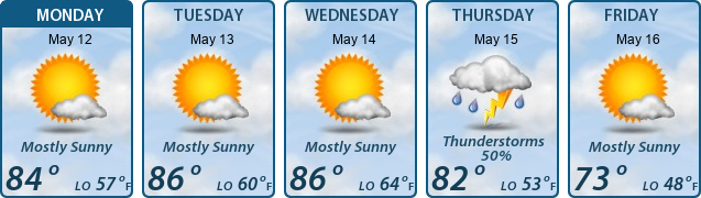 5-Day Forecast