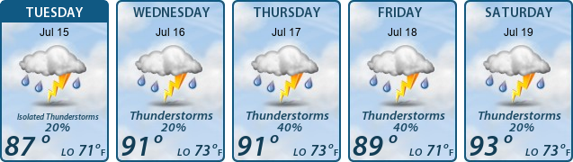 5-Day Forecast