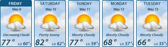 5-Day Forecast